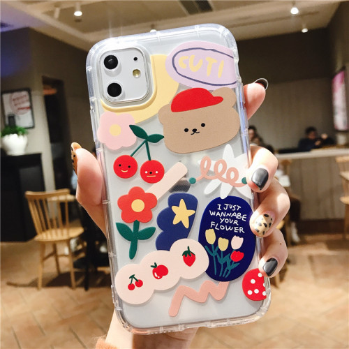 Christmas Leather Luxury 3D Phone Cases Embroidery patch