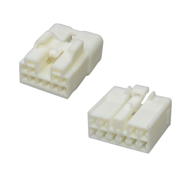 14473 14472 Yellow PA66 Automotive 10 Pin Elektrische Stecker