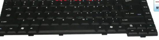 New Original Asus A6 Laptop Keyboard Black - 04gn9v1kusa2