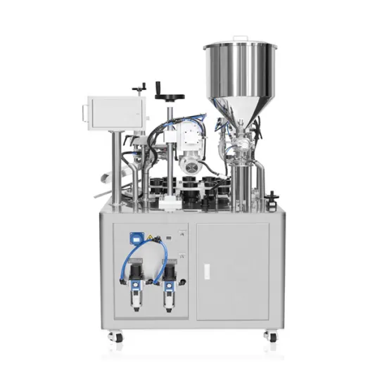 Semi-Automatic Ultrasonic Plastic Hose Sealing and Filling Machine