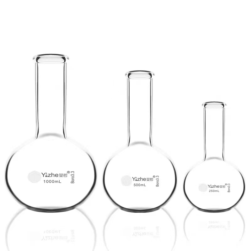 Long narrow neck flat Bottom boiling flask 10000ml