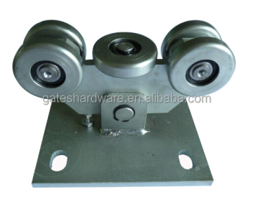 heavy duty carriage wheel for sliding cantilever gate
