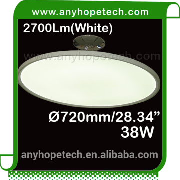 Factory Selling White Color 38W dimmable led ceiling panel light