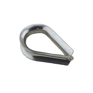 Jualan Panas Keluli Stainless Wire Tali Thimbles - DIN 6899A Thimble di SS304 dan SS316