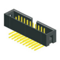 2.54 mm Box Header haakse connector