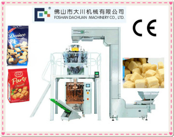 CE Degree Vertical Automatic Egg Waffle Packaging Machine