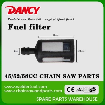 4500 5800 5200 pièces tronçonneuse filtre carburant