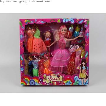 Fashion Doll with Beautiful Clothes