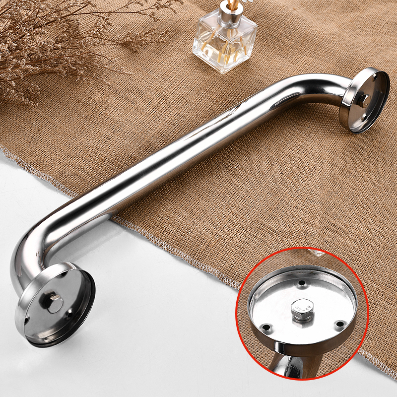 Bathroom Handrail Stainless Steel Disabled Shower Bathtub Safety Handle Wall Mount Bathroom Grab Bars for Elderly Towel Rack