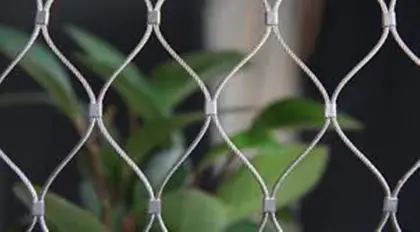 Safety stainless steel wire mesh anti-theft