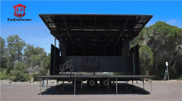 6x5x6.3m Diy Mobile Stage Trailer