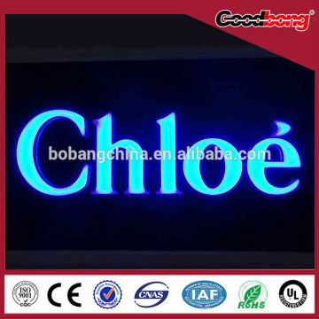 blue LED letters/ 3D light letters/ acrylic LED letters