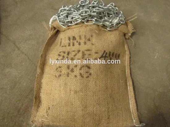 high quality standard zinc plated link chain