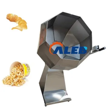 Octagonal Snack Food Flavoring Machine: High-Selling Potato Chips Seasoning Solution