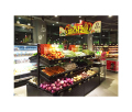 Stålfrukt- och grönsaksskärmstativ för butik