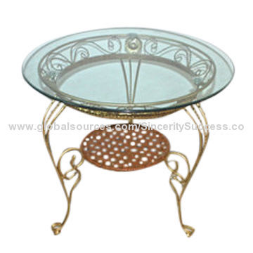 Iron Tea Table, Metal/Modern/Power Coating