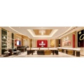 gold jewelry display cabinet for luxury stores