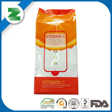 Alcohol free harmless to skin makeup remover wet wipes