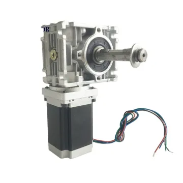 Nema 23 Stepper Motor with 1:30 Worm Gear DC Motor - Factory Price