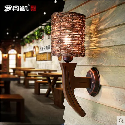 Popular natural material decorative handmade rattan scone