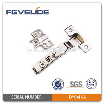 Soft closing SUS304 stainless steel cabinet removable hinge for wood cabinet