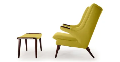 Scandinavian Style papa bear chair and ottoman