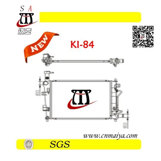 High Performance autoparts for car radiator