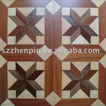 maple sapelli walnut wood mosaic parquet floor tile