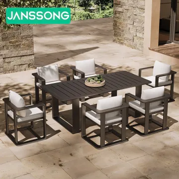 Modern Outdoor Patio Furniture Set for Luxurious Dining