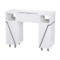 White Manicure Table With Vent