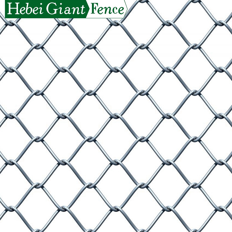 PVC Coated Diamond Woven Chain Link Fence