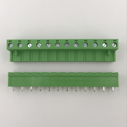 12 pins 7.62 pitch pluggable terminal block