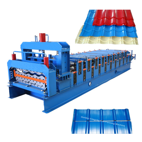 Double Layer Wall and Roof Panel Making Machine