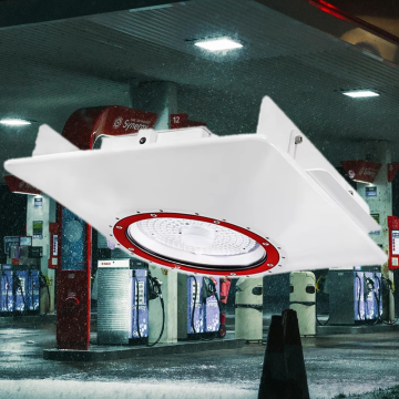 100W LED Gas Station Luminaire - 120W 150W Canopy Ceiling Lights