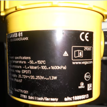 Sakelar level bergetar untuk padatan curah granular VB61.XXAGDRAMX