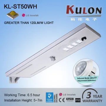 Solar panel sensor controller integrated 50 watt led street light