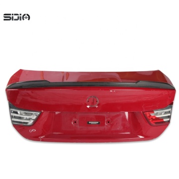Carbon Fiber Rear Trunk Bumper Spoiler Lip