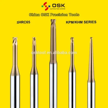 Production high precision rib end mills