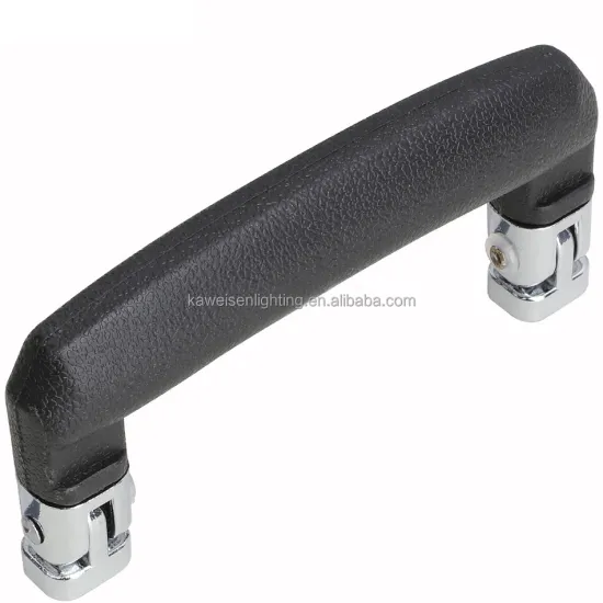 Double Alloy Seated Screw Fixed Plastic Briefcase Handle for Boutique Cases - ABS Material