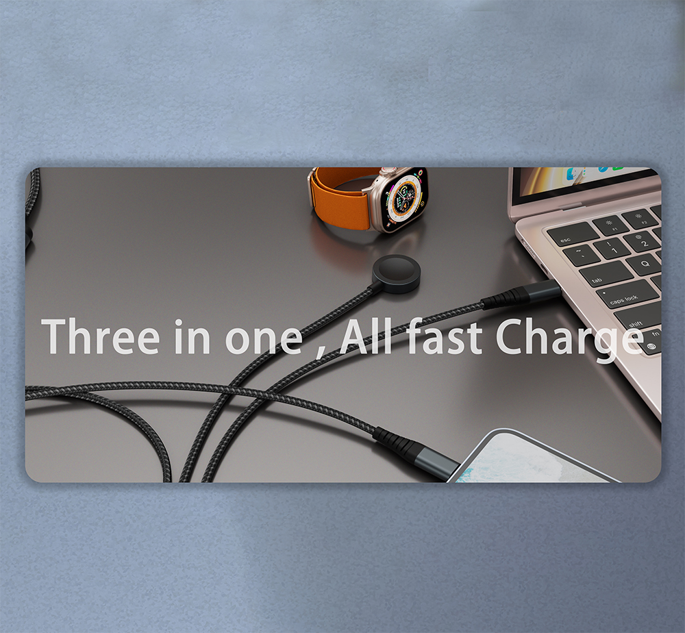 ALL Fast 3in1 wireless charge cable for iWatch