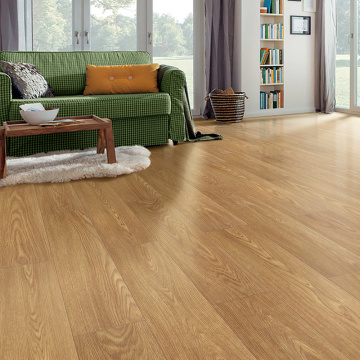 Piso laminado de madeira natural de alta qualidade 12mm