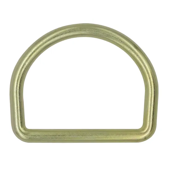 Customized Stainless Steel Rigging Hardware: High Polished Welded D-Ring Safety Harness Accessories, 101.5*80mm - CN;ZHE