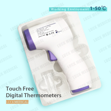 Touch Free Infrared Forehead Thermometer Temperature Gun CE