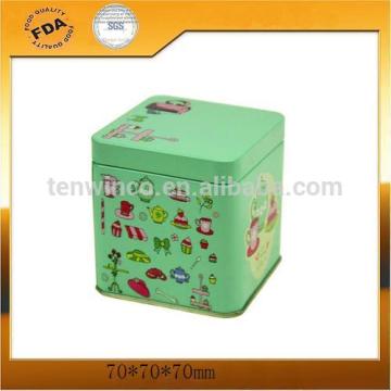 Metal Printed Square Tea Tin Boxes,Electronic equipment packaging
