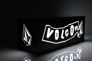 Led lightbox display stand
