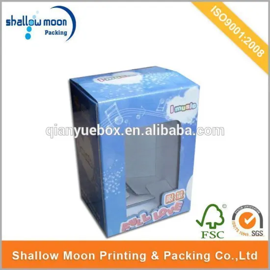 Wholesale high quality cardboard box template