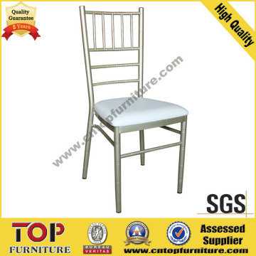 Aluminum Stacking Tiffany Chair for Wedding Banquet