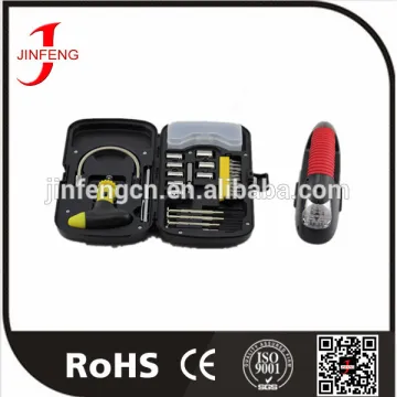 Household tool sets sale high quality tool kit with flashlight