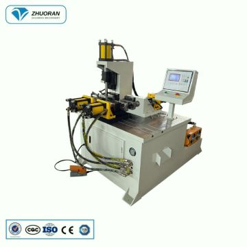 Hydraulic Aluminum Copper Stainless Steel Square Tube Pipe Arc Punching Machine