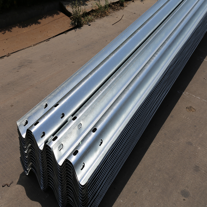 Steel Highway Safety Guardrail Plate Crass Barrier